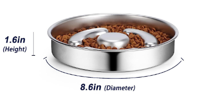 No-Gulp Slow Feeder Bowl
