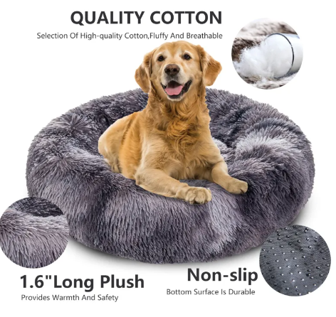 Calming Cloud Donut Bed