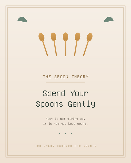 Spoonie Gift Printable Pet Wall Art | Chronic Illness Care Package Comfort Gift | Invisible Illness Get Well Digital Download